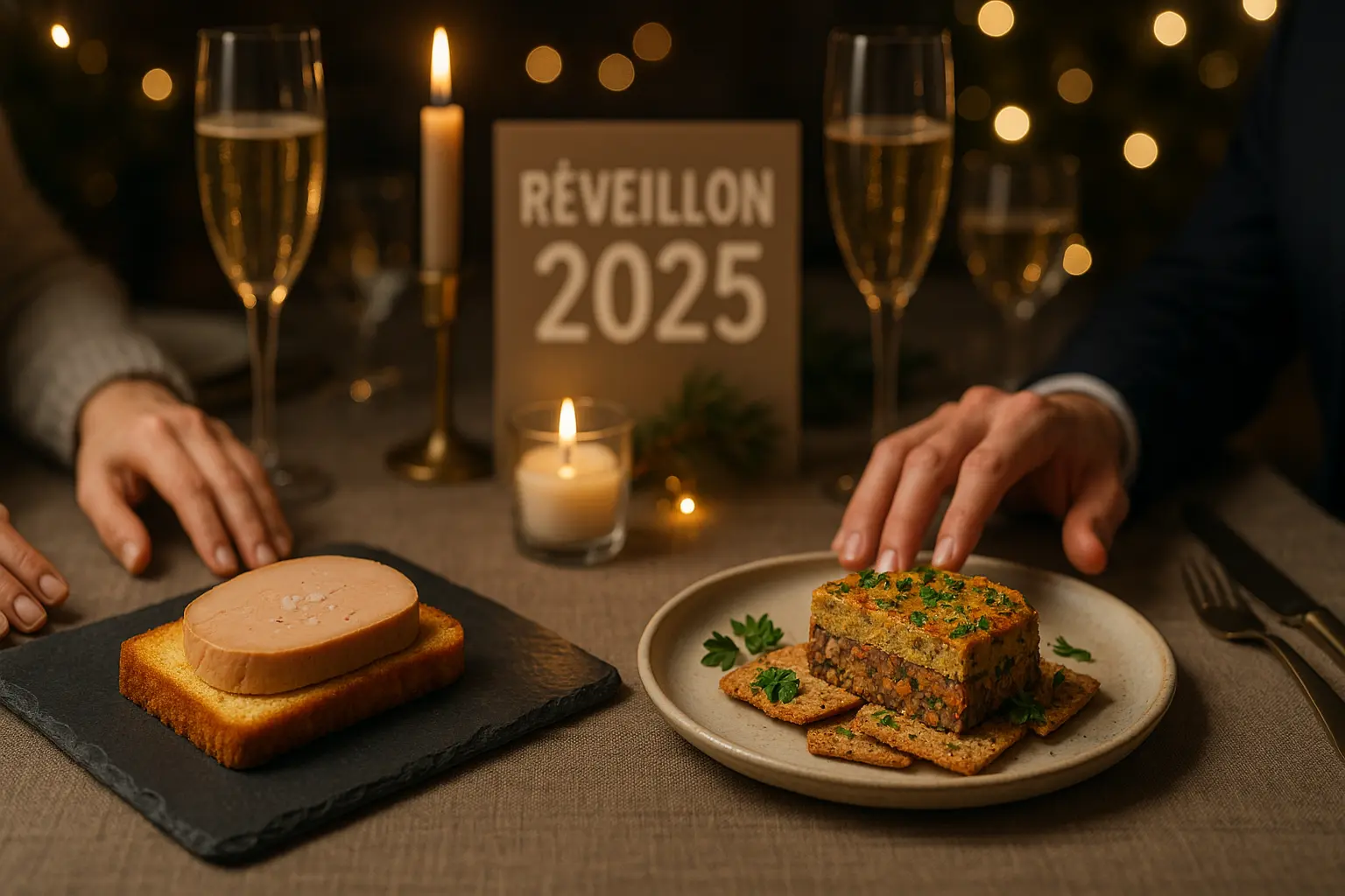 Repas de réveillon, foie gras ou pas foie gras ?